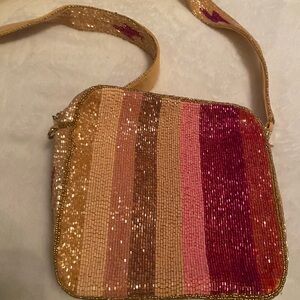 Multicolor Sequin Crossbody Bag